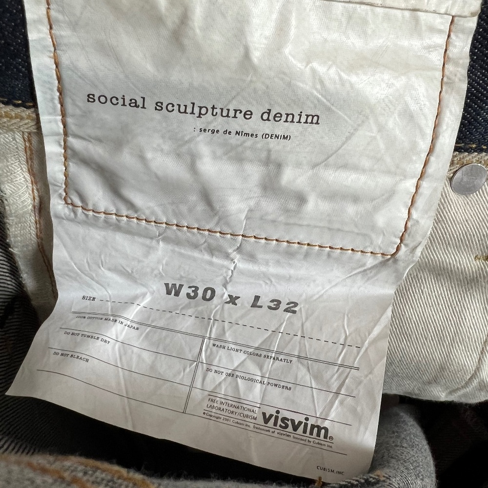 Social Sculpture Denim (VISVIM)